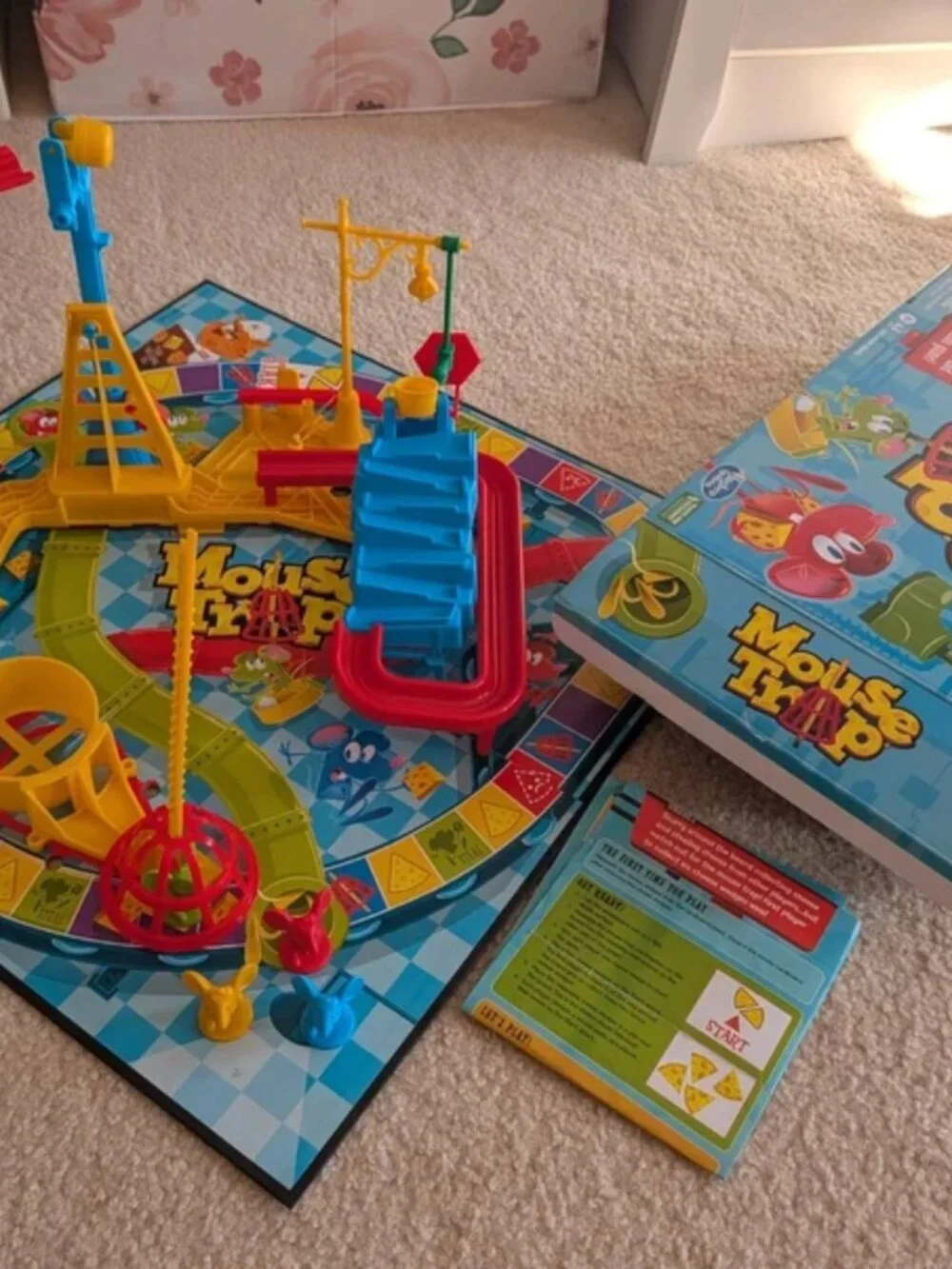 Mouse trap kids family board game toy